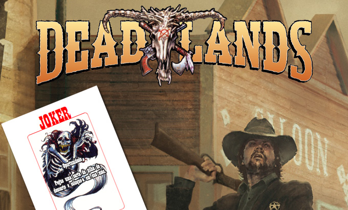 Escudo e Cartas de Aventura para Deadlands